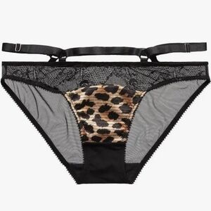 NWOT Dita Von Teese Madame X Cheetah Hipster Bikini
